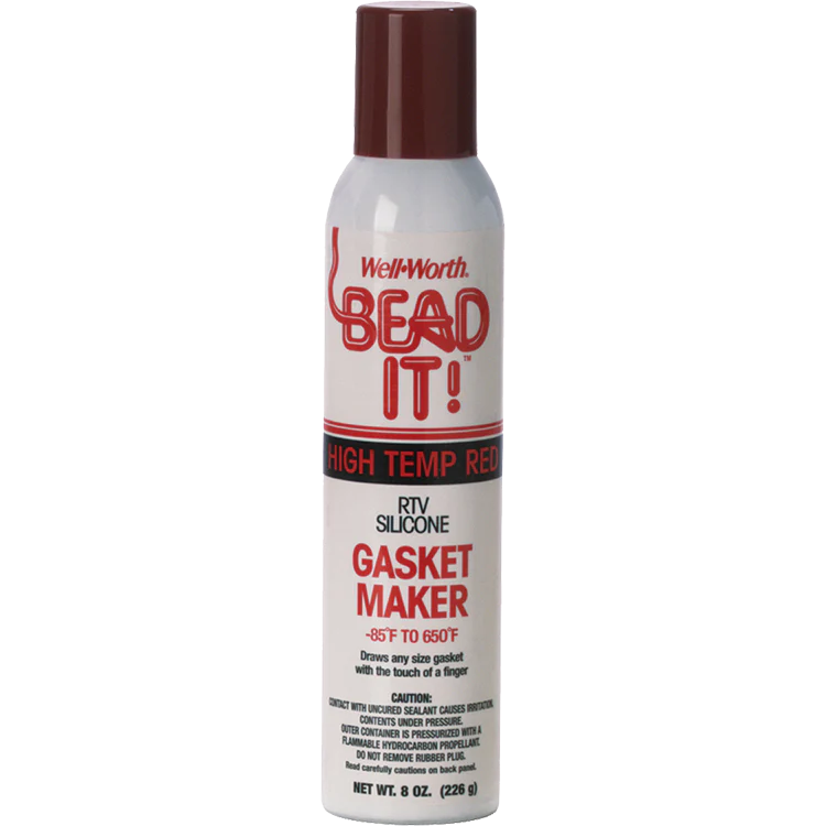 Bead It! High Temp Red Gasket Maker WEL 6004