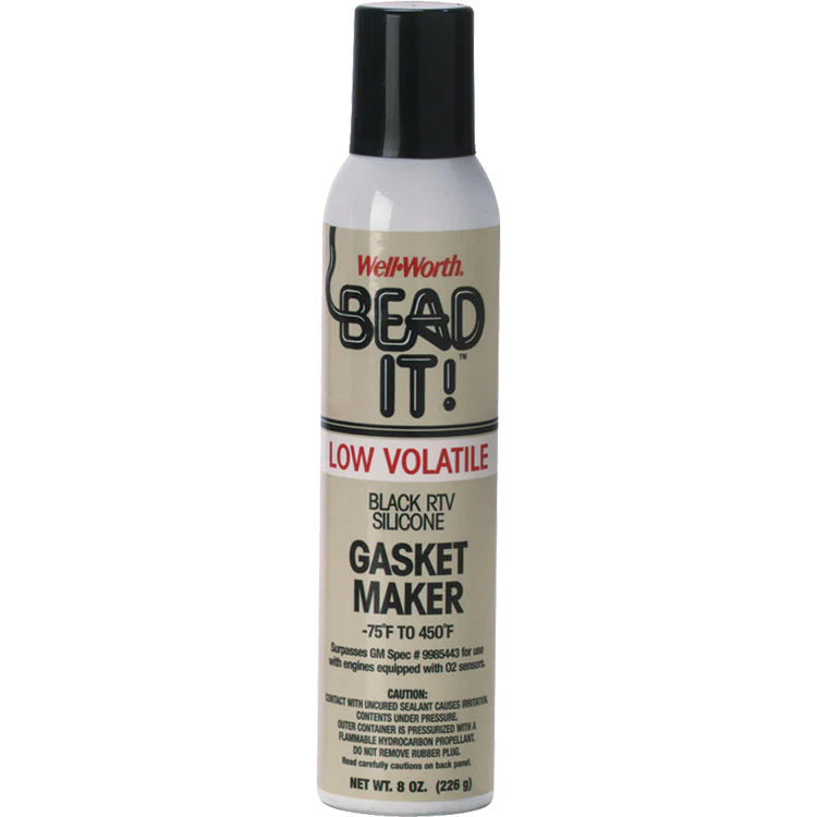 Bead It! Low Volatile Black Gasket Maker WEL 6006