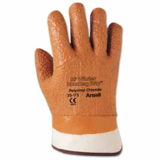 PVC-Coated Gloves, Size 10, Orange ANC 23-173-10 (Each)
