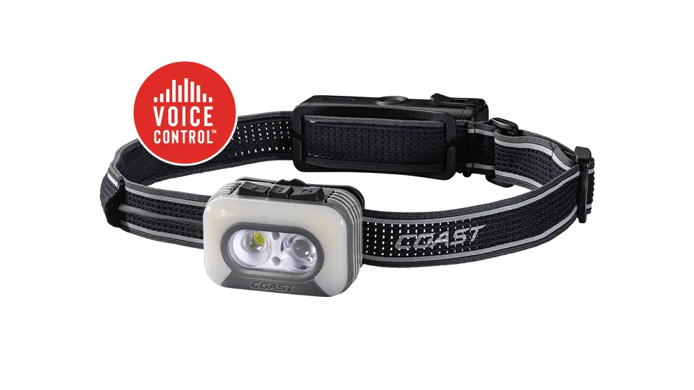 Coast RL35R Voice Headlamp Black, COA 31108