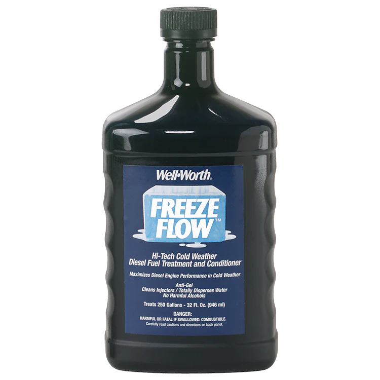 Freeze Flow Hi-Tech Cold Weather Diesel Fuel Treatment and Conditioner WEL 8021