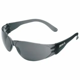 Checklite® CL1 Frameless Safety Glasses, Polycarbonate Gray Lens, Duramass®, MCR 135-CL112 Pack of 12